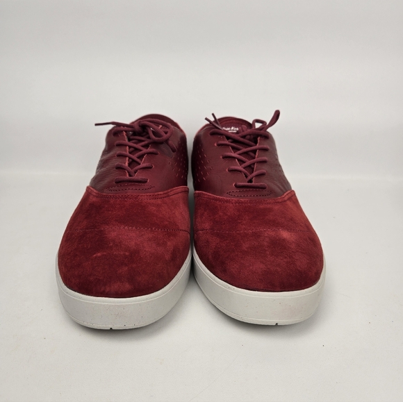 Nike Men's Burgundy Suede Sneakers